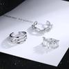 1 pcs Charming Line Zircon Clip On Earrings Ear Cuff Without Piercing Earrings Jewelry