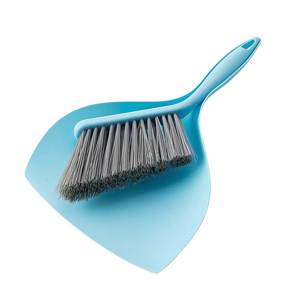 

Little Mini Household Sweep Floor Window Cleaning Tool Broom Dustpan Cleaner синий