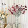 Silk Flowers for Interior Styling Artificial Camellia Flowers, Faux Floral Arrangement with Realistic Petals And Decorative Stems Home Adjustable