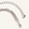 Rhinestone Crystal Waist Chain for Evening Dress - Women's Trendy Diamond-Studded Skinny Belt Accessories