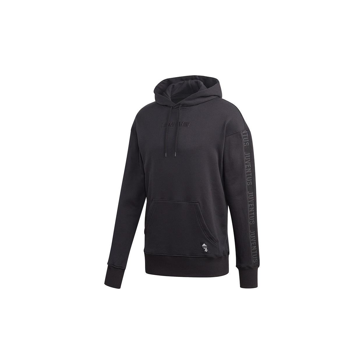 adidas JUVE SSP Juventus Soccer/Football Sports Pullover Black Men s FR4211 L