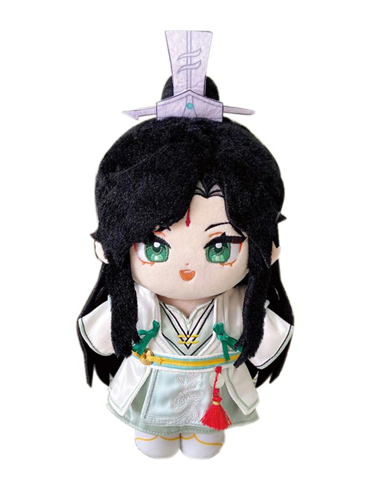 20cm Shi QingXuan Plush Toy Heaven Officials Blessing Tian Guan Ci Fu DIY Clothing Changing Stuffed Doll with Changeable Clothes