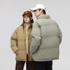 Winter New Couple Cotton Coats for Men and Women, Loose and Warm Stand-up Collar Bread Coats, Cotton Coats for Men