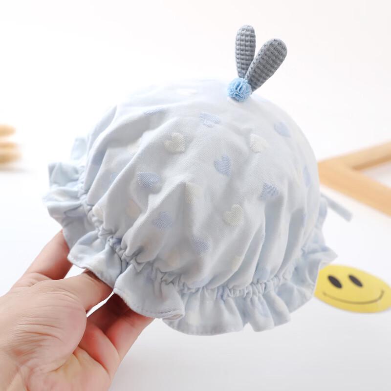 Benaxi Newborn Baby Sun Protection Fisherman Hat 0-6 Months (38-44cm)