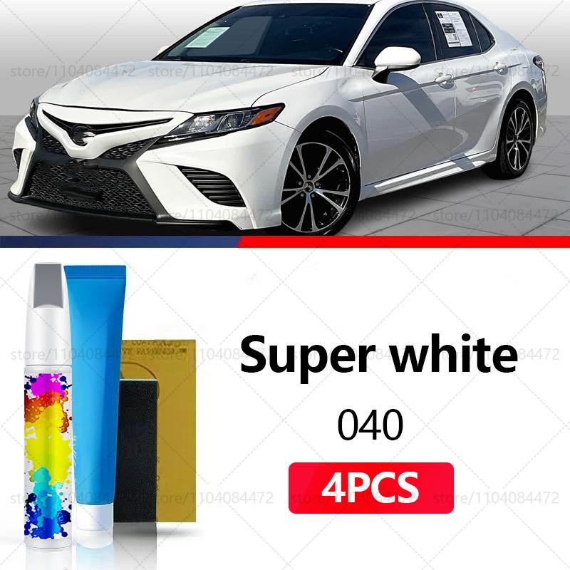 Car Paint Repair Pen For 1982-2025 Toyota Camry Paint Scratch Repair Accessories 4PCS Black 218 Gray 1H1 White 089 Silver 1J9 Touchup Paint2