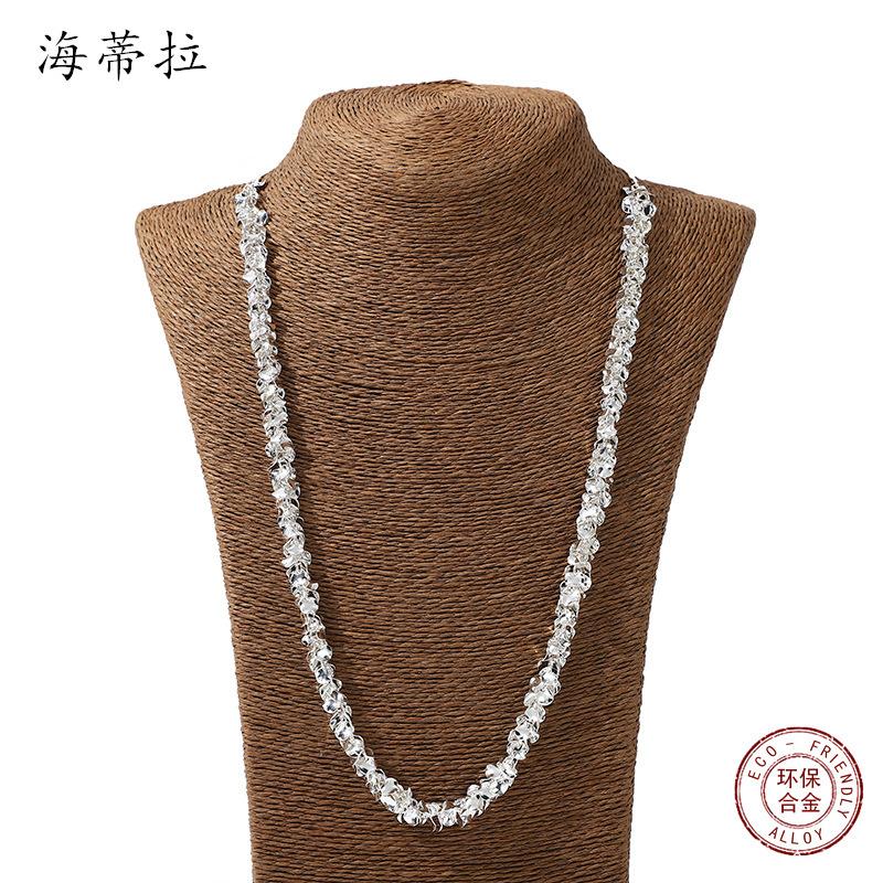 New Niche Exquisite Temperament Alloy Necklace Versatile Women's Collarbone Chain Custom Fashion