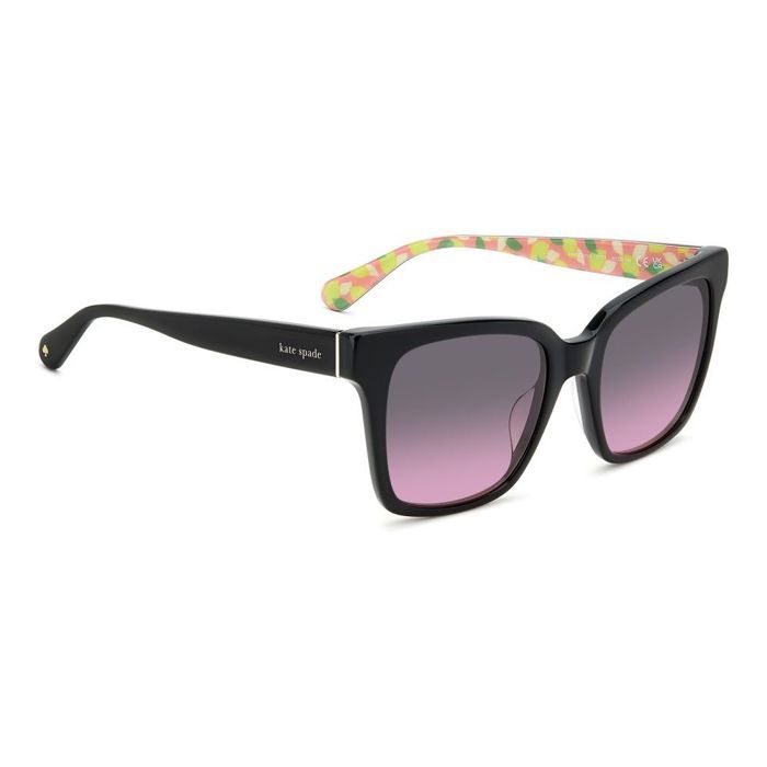 Lunettes De Soleil Kate Spade HARLOW/G/S 55/20/140 BLACK/GREY FUCHSIA Acétate Femme HARLOW/G/S