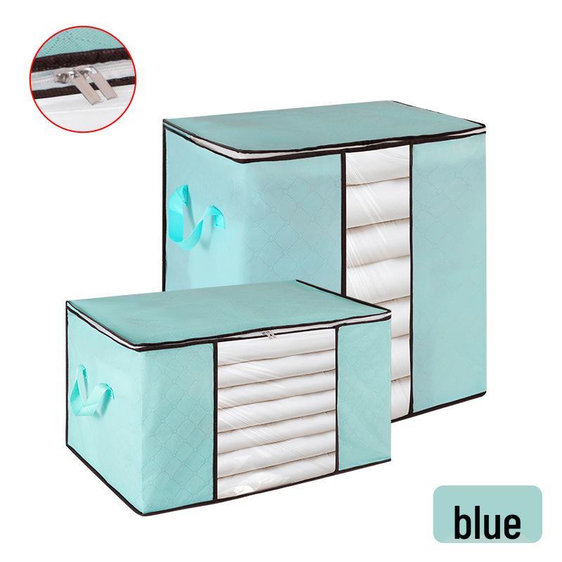 Thickened Cotton Quilt Bag: Durable, Dustproof, Large Capacity, Non-Woven Storage for Clothes