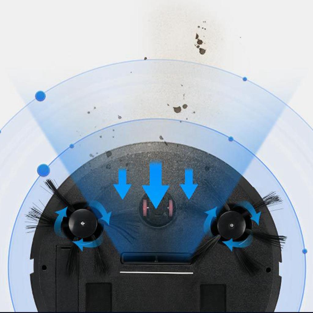 Robot Vacuum Cleaner Sweeping Robot Automatic Quiet Efficient Smart Misting Filtering Cleaner with Battery
