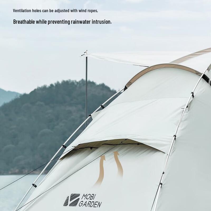 MOBIGARDEN NX21561032 Quick-Setup Double Bedroom Camping Tent