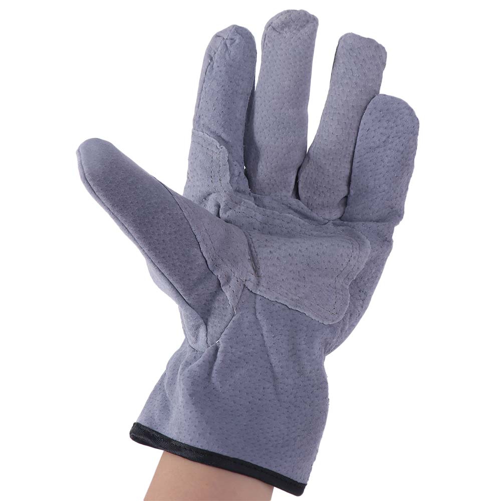 Wear-resistant Welding Gloves Anti-Slip Labor Protection  Gloves Leather  Work Gloves  Workers