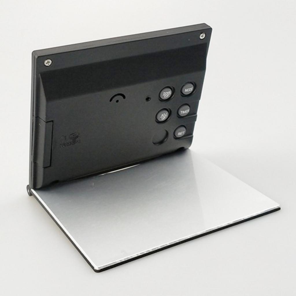 Alarm Clock Esay To Use Foldable Large LCD Display