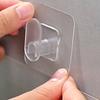 5/10 szt. Przezroczysty haczyk ścienny Mocna przyczepność Montaż bez wiercenia Haczyk na ręcznik Organizer do kuchni i łazienki Dekoracja domu