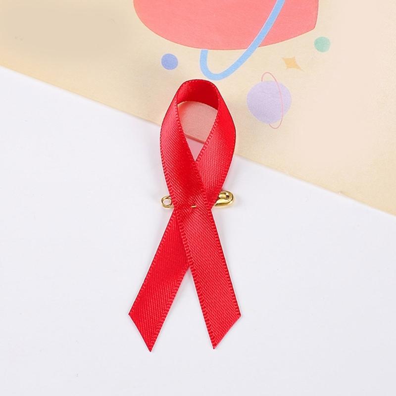200 stycken Blandade Allmännyttiga Bandbroscher Välgörenhetsbandnålar Bandtextur för Deltagare i Samhällstjänst