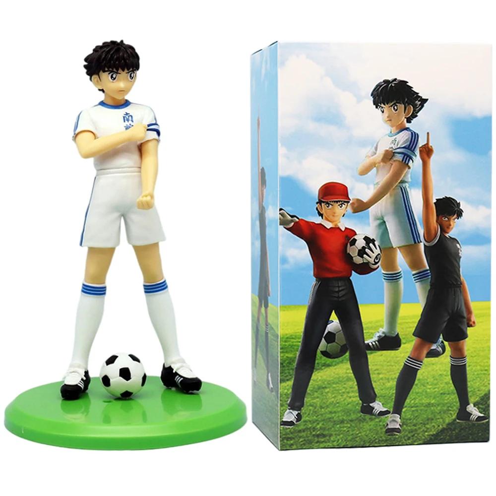 Anime Captain Tsubasa Ozora Tsubasa Action Figures Hyuuga Kojirou/Wakabayashi Genzou  Anime Figurine PVC Model Toys Gift