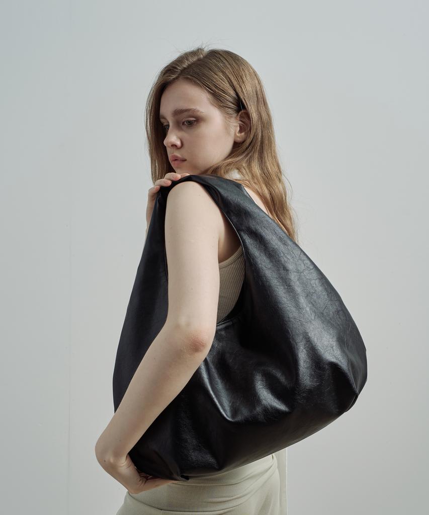 Otteni Leather Big Hobo Bag