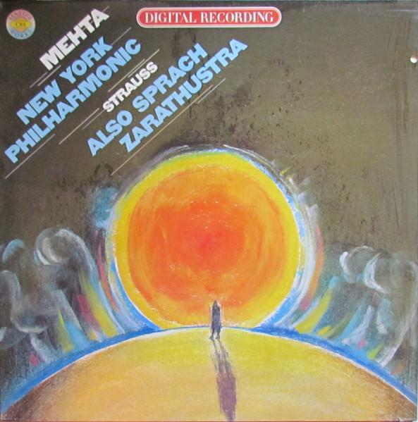 

LP Record RICHARD STRAUSS ZUBIN MEHTA NEW Also Sprach Zarathustra DCX35888 CBS Masterworks 1980 Europe Classical Used
