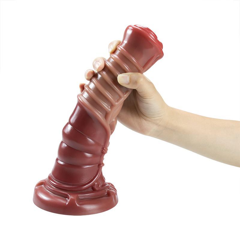Female Horse Cock Horse Oversized Thick Long Animal Simulation Phallus Makeup Texture Silicone Dildo Female Penis