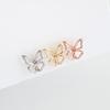Daily Simple Line Butterfly Nickel-Free Earrings (1 Pair)
