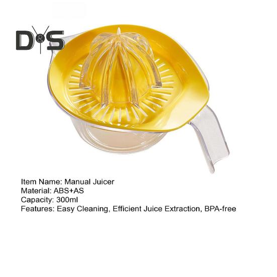 Exprimidor manual de cítricos y limones con taza medidora y rallador, herramienta de cocina que ahorra espacio para jugo, molienda de ajo y separación de yemas de huevo.