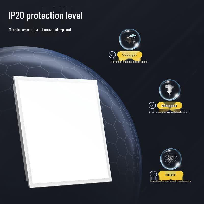 NVC 600x600 LED Panel Light for Integrated Ceiling, 50W