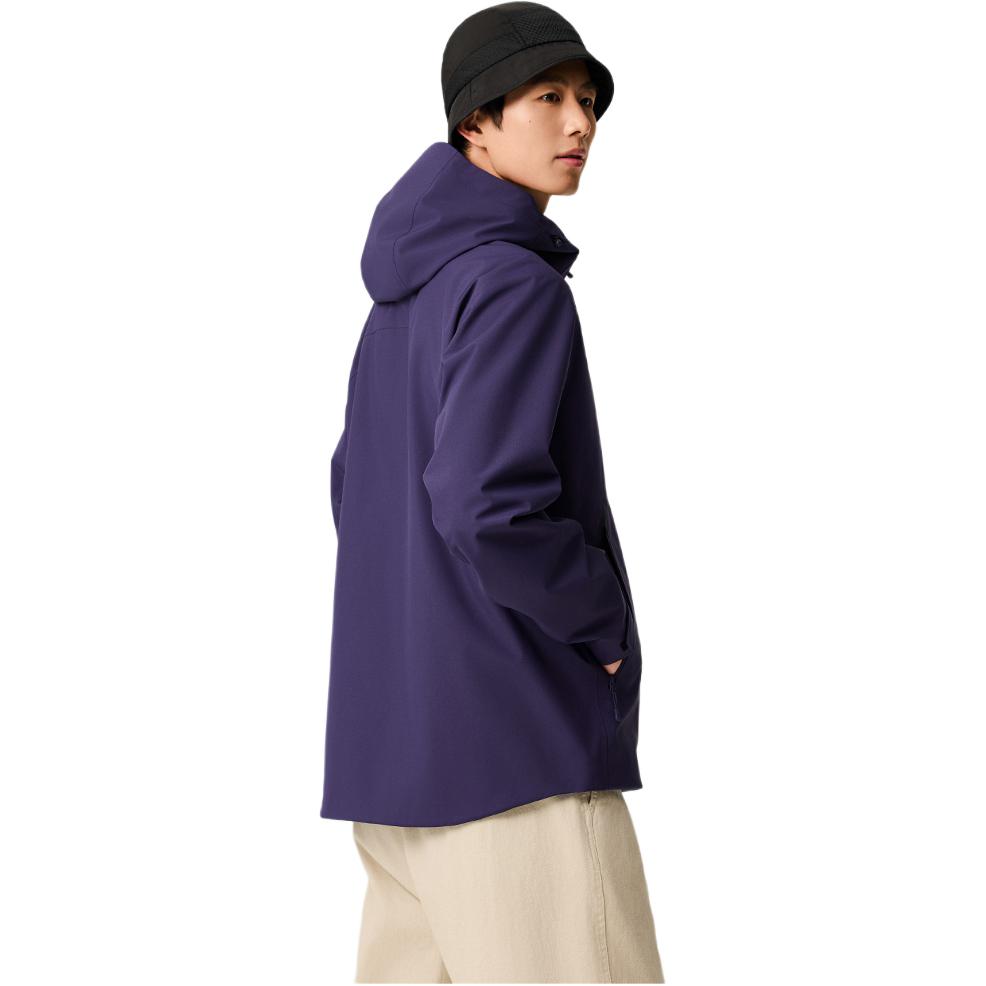 Anta x ZHONGGUOGUOJIADILI,LIANMINGKUAN Outdoor Collection Waterproof, Windproof, And Rainproof Windbreaker Jacket Men's 152546604-3