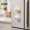 Noise Reduction Door Pad Cartoon Dog Handle Stopper, Self-Adhesive Knob Stop Wall Protector Protector, Quiet Shock Absorbent Bumper