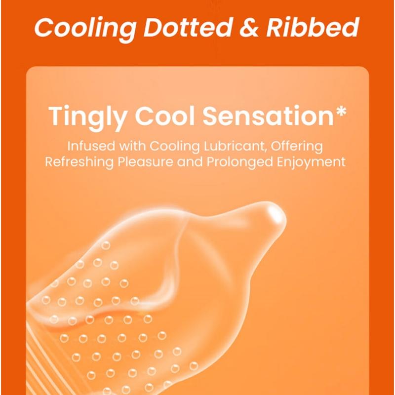 Durex Magibox Fun Series Condoms of 18pcs(5xDotted & Ribbed+5xDotted & Ribbed Warming+5xDotted & Ribbed Cooling+3xRibbed Condoms)