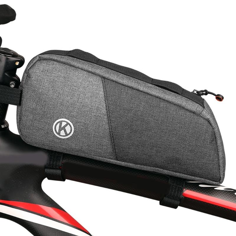 Road Bikes Front Frame Bag Bicycles Front Top Tube Pouches Storage Bag Cyclings Tool Front Saddles Bag for Mountain Bikes