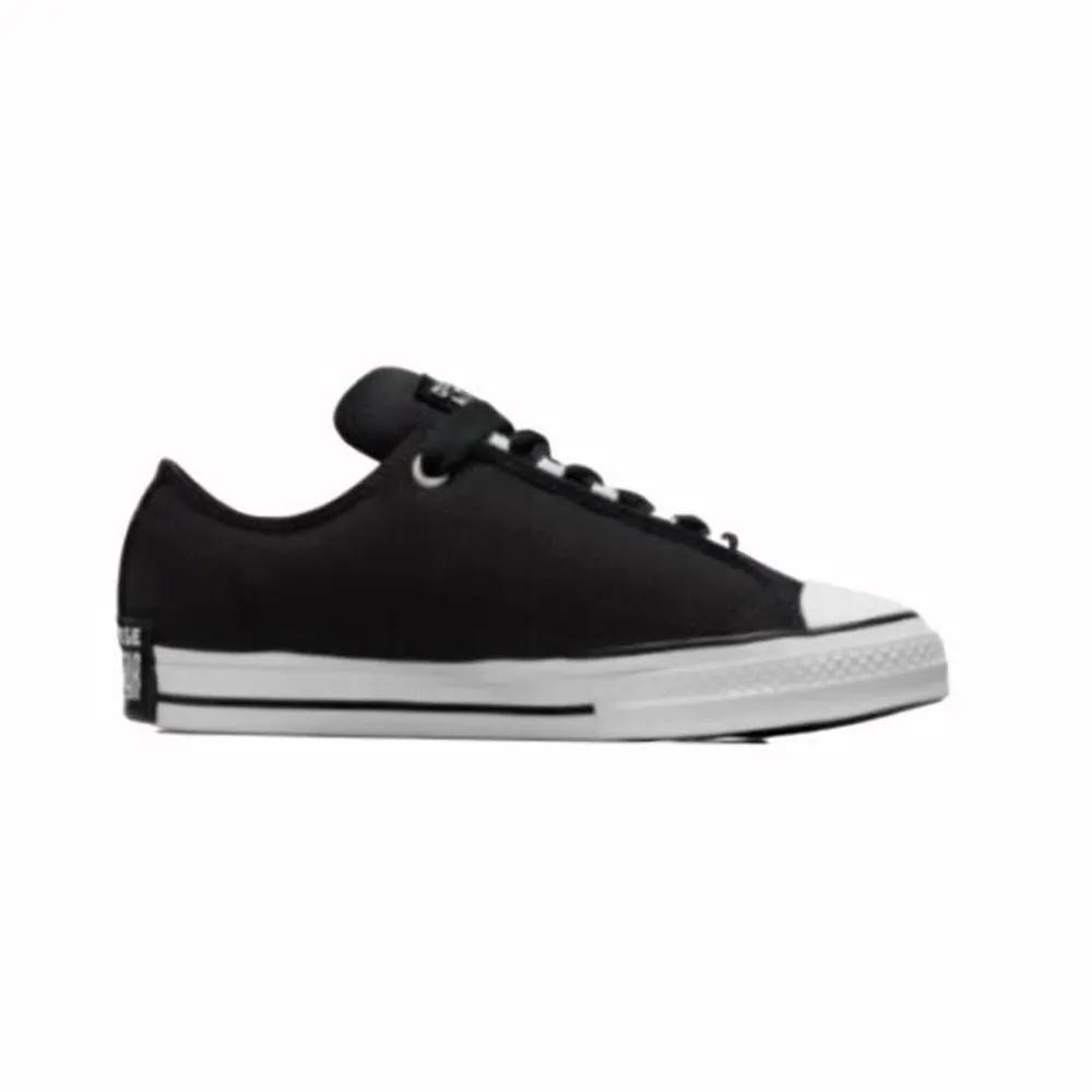 Converse Star Player 76 OX Puff Black Low Canvas Shoes A14723C 230