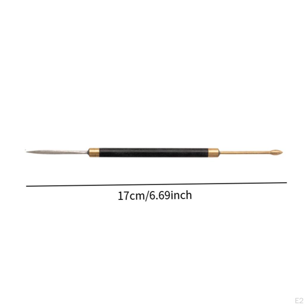 Ton Modellierwerkzeug Lochstanzer Zubehör Zubehör Handgefertigte Töpferware Schnitzen zum Graben