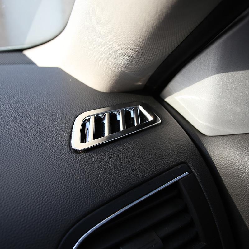 2 STYLES Car Interior Front Air Vent Protection Trim Cover Sticker for Renault Koleos for Samsung QM6 2016 2017 2018 Accessories