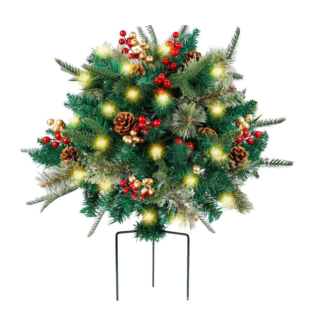 Outdoor Christmas Decor LED Christmas Decorations 19 Inches Size 8 Lighting Modes Decorative Led Christmas Lights