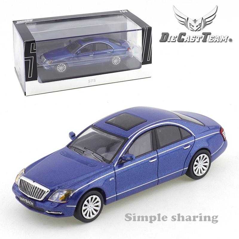 

DCT/ SHADOW 1:64 Mercedes-Benz Maybach 57S Alloy Car Model Simulation Collectible Ornament