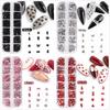 12 Grid Nails Art Rhinestone Kinds of Shapes Stones Resin Glitter 3Dgems DIY Manicure Decoration Nail Supplies for Professionals