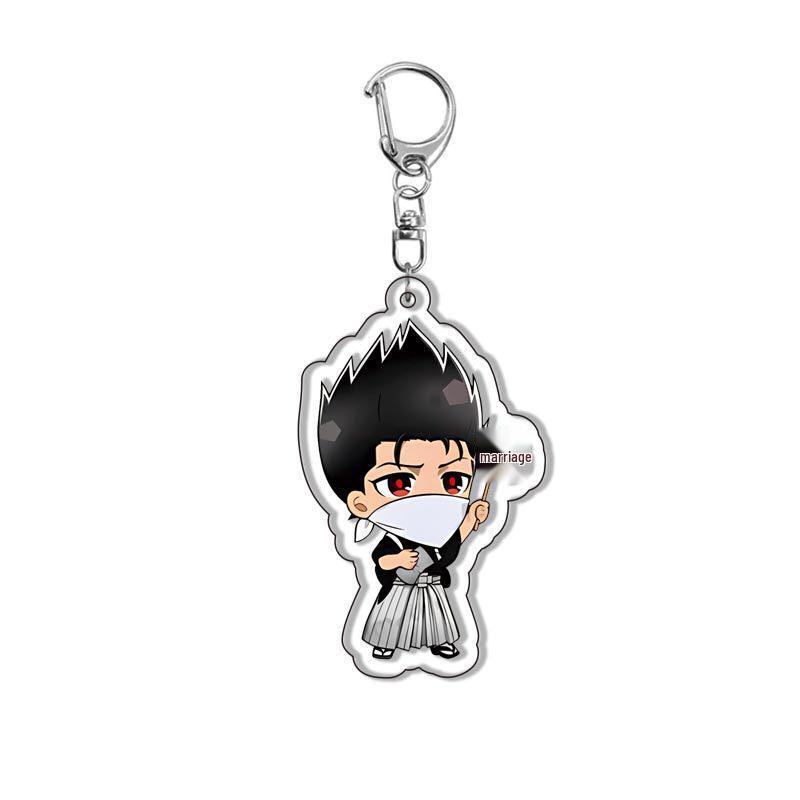 Blue Lock Keychain: Yoichi Isagi, Meguru Bachira & Rensuke Kunigami Backpack Charm