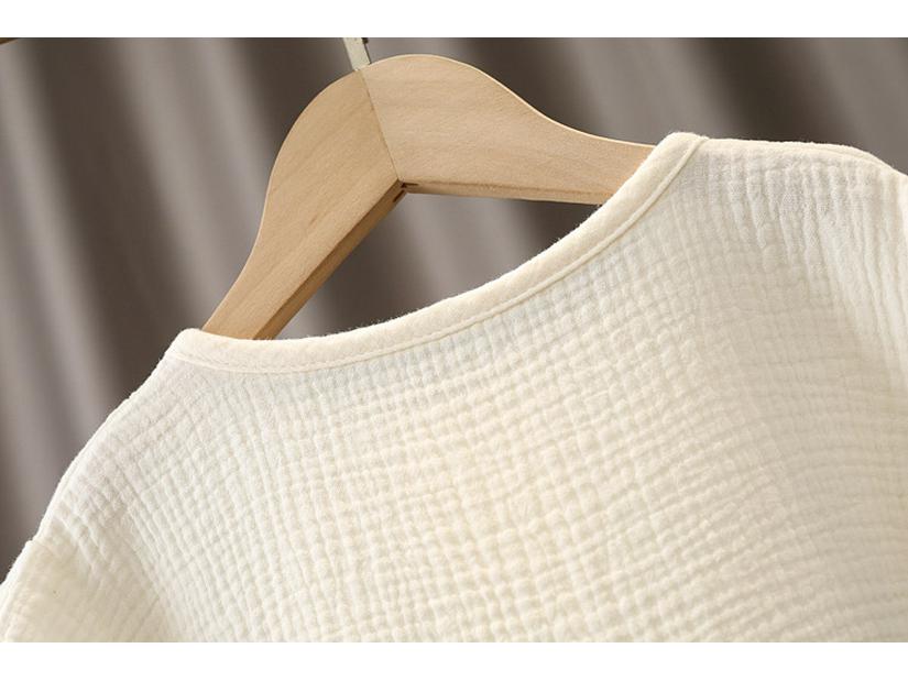 Summer Baby Cotton Gauze Short-Sleeve Two-Piece Set: Lightweight and Breathable for Boys and Girls