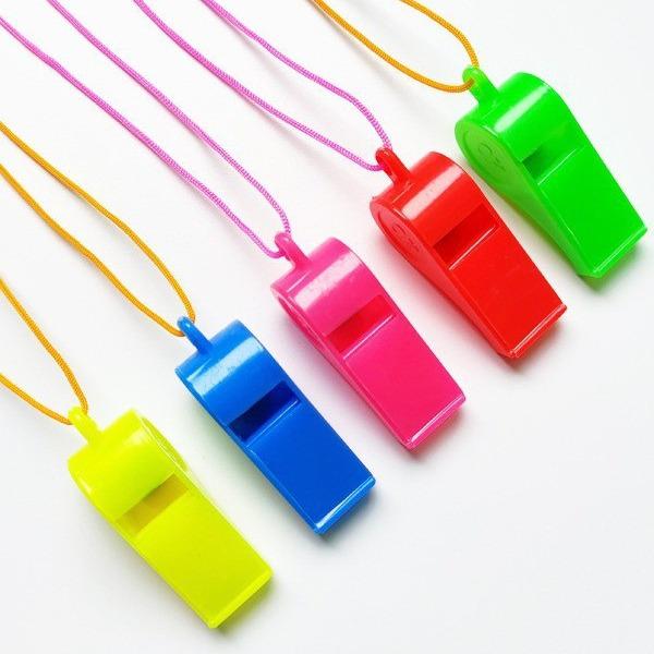 Colorful Children's Toy Whistle - Party Cheering Props for World Cup Football
