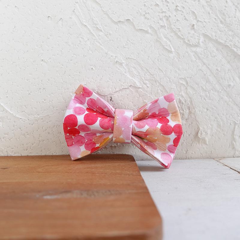 **MUTTCO Pink Bubble Cat Collar: Cute & Durable with Light Gold Buckle**