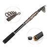 SOUGAYILANG Spinning Fishing Rod Cabon 1.5-3.3M Telescopic Pole Travel Saltwater Freshwater Fishing