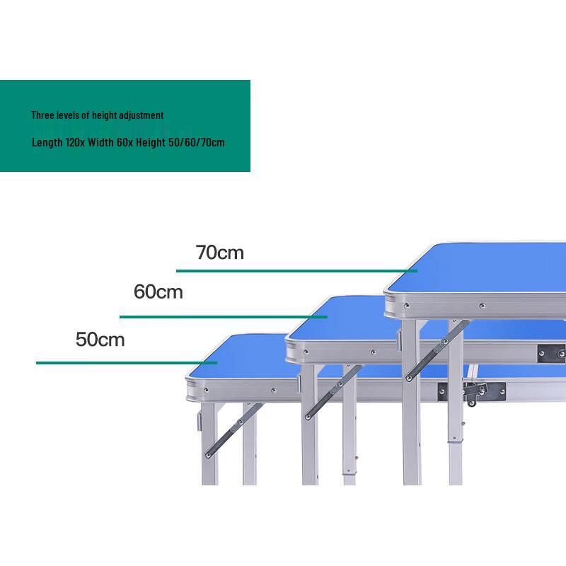 OEING Portable Aluminum Folding Table Set