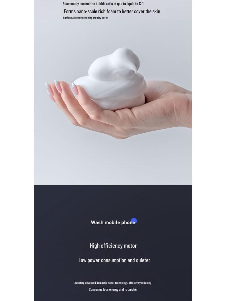 2025 Wall-Mounted Automatic Foam Soap Dispenser for Household