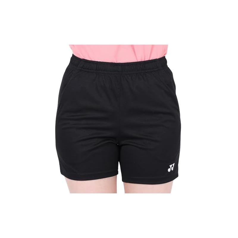 [Yonex] Women's Knit Half Pants 25068 Black (007) L