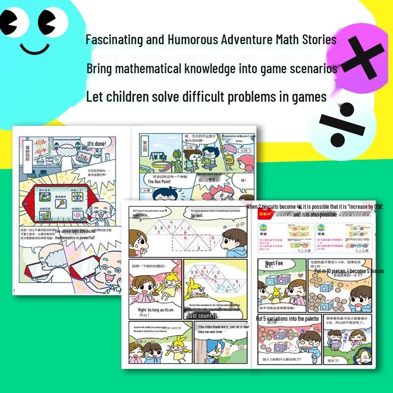 Fun Math Thinking Game Book