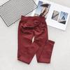 Really Show Off Your Butt! European and American Style Three-Section Waist New Peach Butt-Lifting Tight Yoga Pants Sports Fitness Long Pants for Women