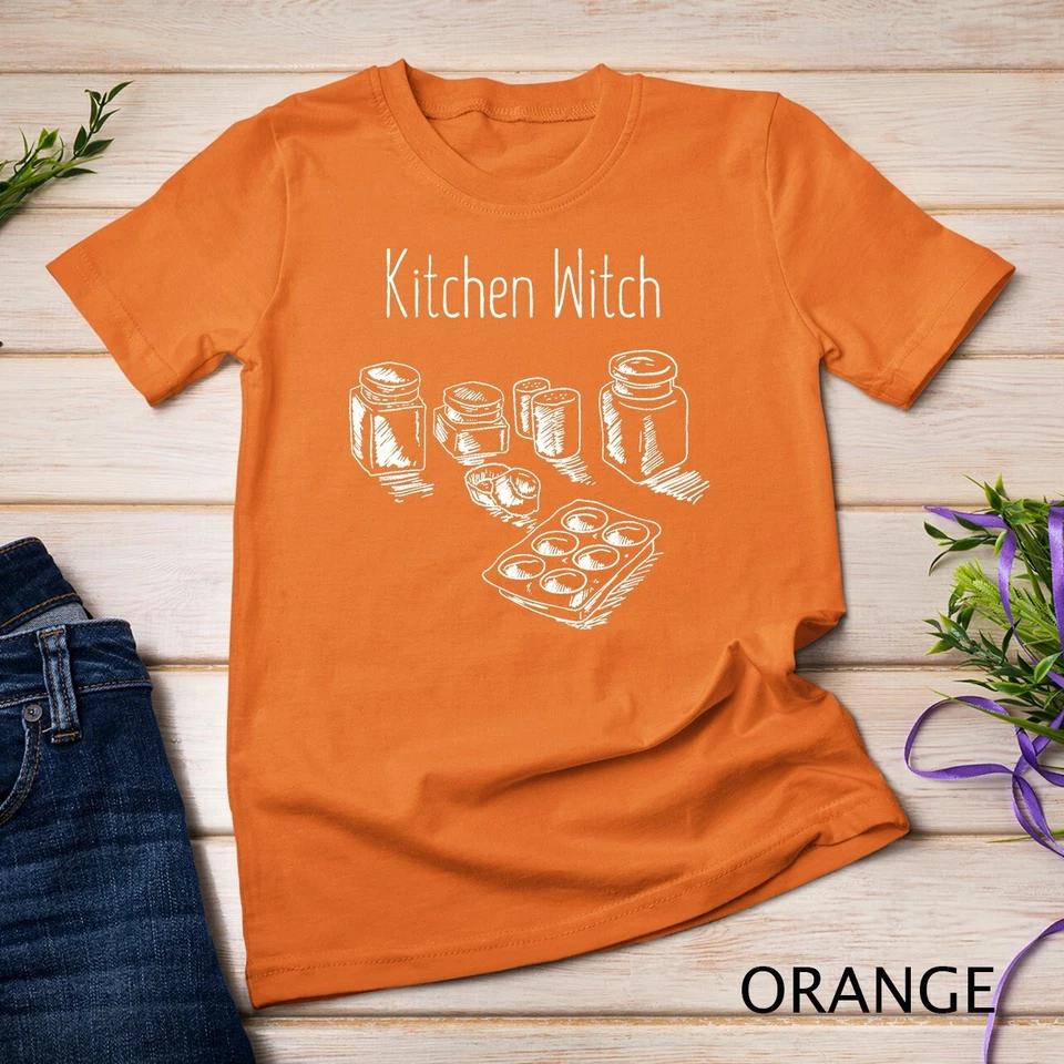 Funny Herbalist Kitchen Witch Halloween Shirt Cooking Gift Unisex T-shirt 5 XL