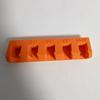 Pressure Washer Nozzle Holder with 5 Slots Wall Mount Car Washer 0/15/25/40 Degrees Soap Nozzle Tips Storage Rack Organizer