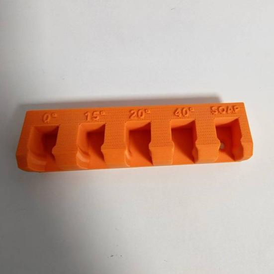 Pressure Washer Nozzle Holder with 5 Slots Wall Mount Car Washer 0/15/25/40 Degrees Soap Nozzle Tips Storage Rack Organizer