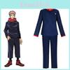 Marineblauw Jujutsu Kaisen Yuji Itadori Cosplay Uniform Geweldig Voor Verkleedfeesten En Carnavals