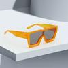 Vintage Trendy Sunglasses for Women Minimalist Square Glasses Gradient Color Fashion Gift for Friend